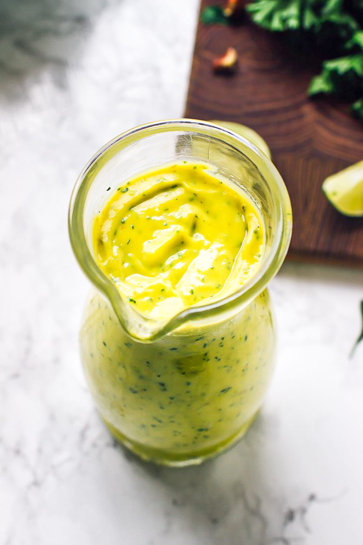 Creamy Avocado Dressing (Vegan) Low Carb Vegan Recipes