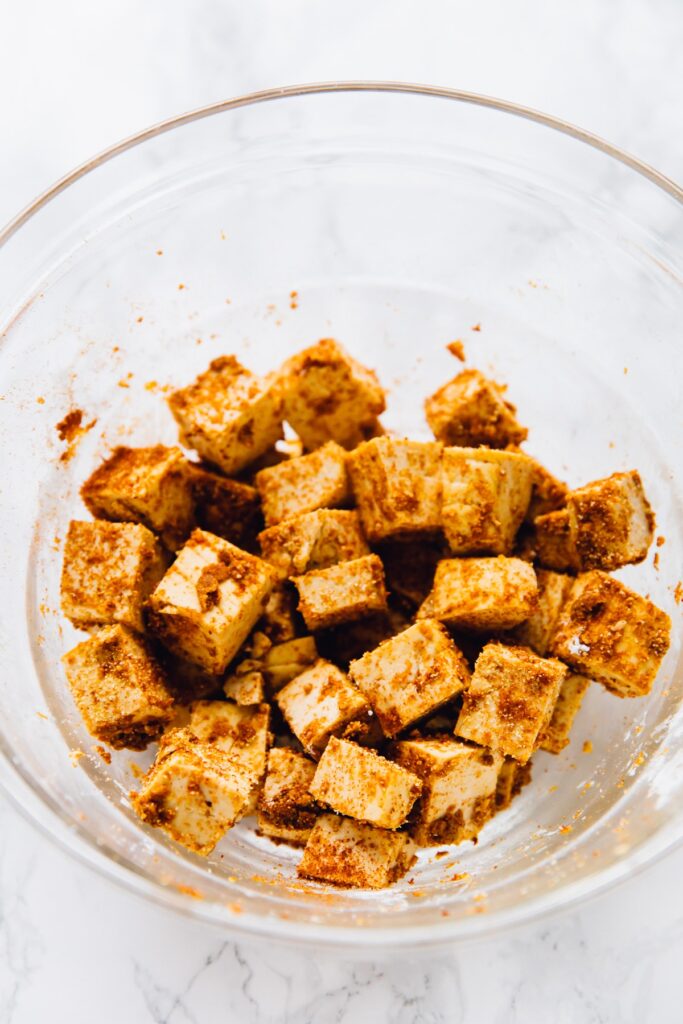 How to make Crispy Air Fryer Tofu